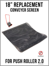 Conveyor Screen accessory for the Sticker Burr Roller 2.0 model collector basket.