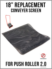 Conveyor Screen accessory for the Sticker Burr Roller 2.0 model collector basket.