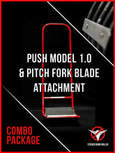 Sticker Burr Roller combopak 3, featuring three different models for complete yard care.