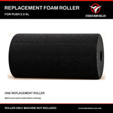 one replacement roller for push 2.0 xl. ROLLER ONLY. MACHINE NOT INCLUDED.