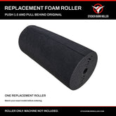 one replacement roller push 1.0 and pull behind original. ROLLER ONLY. MACHINE NOT INCLUDED.