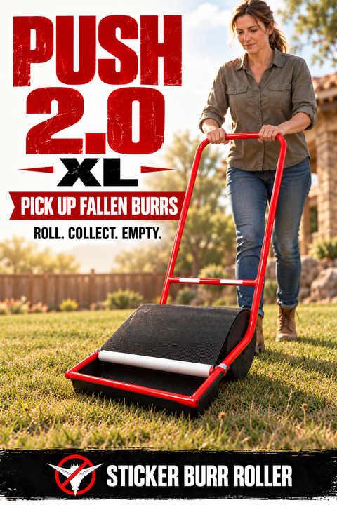 Push 2.0 XL Extra Wide Sticker Burr Roller