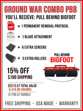 Ground War Combo PBB - PULL BEHIND BIGFOOT