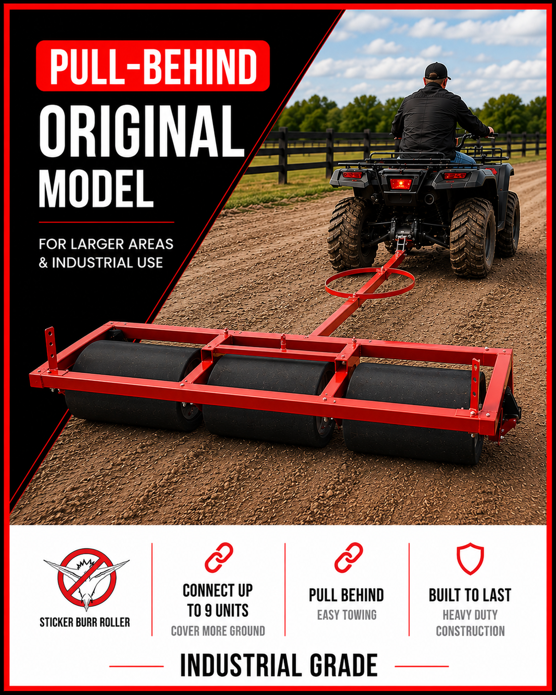 Pull Behind Original - Industrial Model