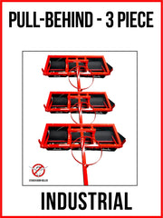 Full view of the Sticker Burr Roller 8-in-1 product being used in a scaled area.