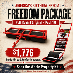 Freedom Package Fourth of July special: Pull-Behind Original plus Push 1.0 for $1,776